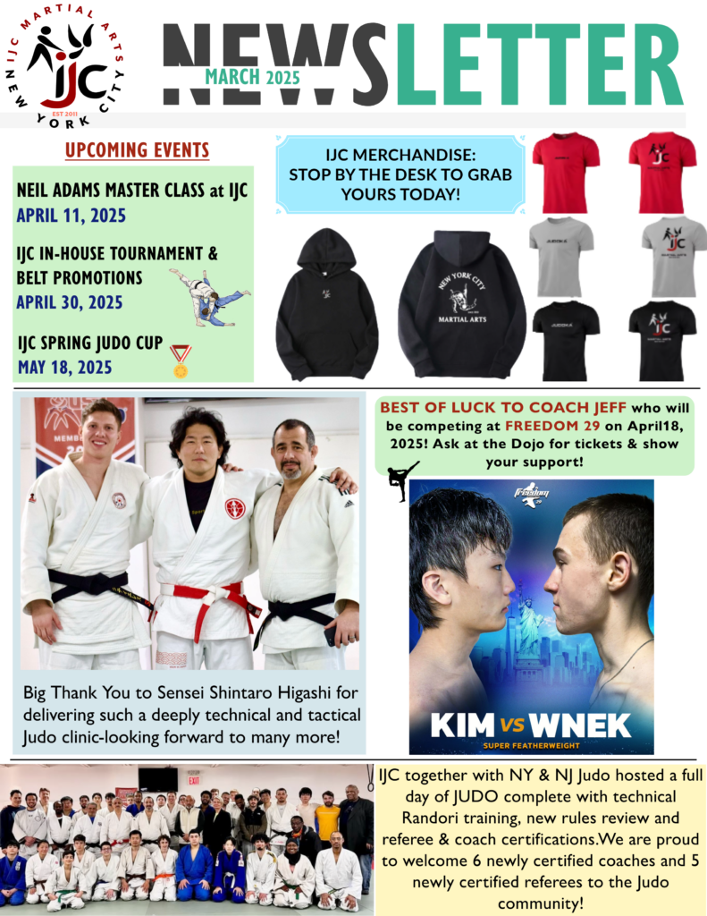 Newsletter - IJC Martial Arts Flushing