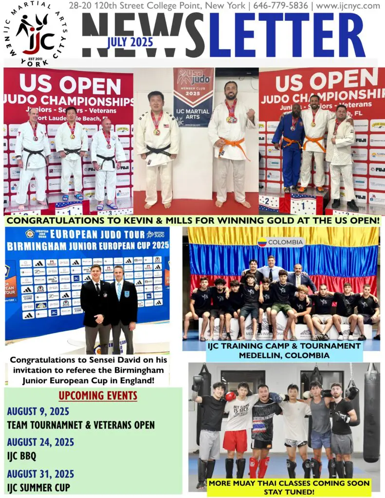 Newsletter - IJC Martial Arts Flushing