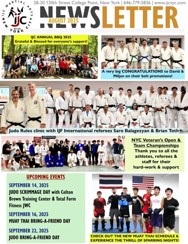 Newsletter - IJC Martial Arts Flushing