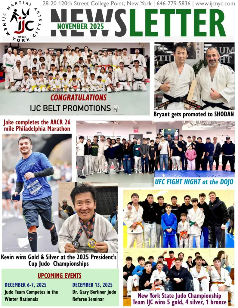Newsletter - IJC Martial Arts Flushing