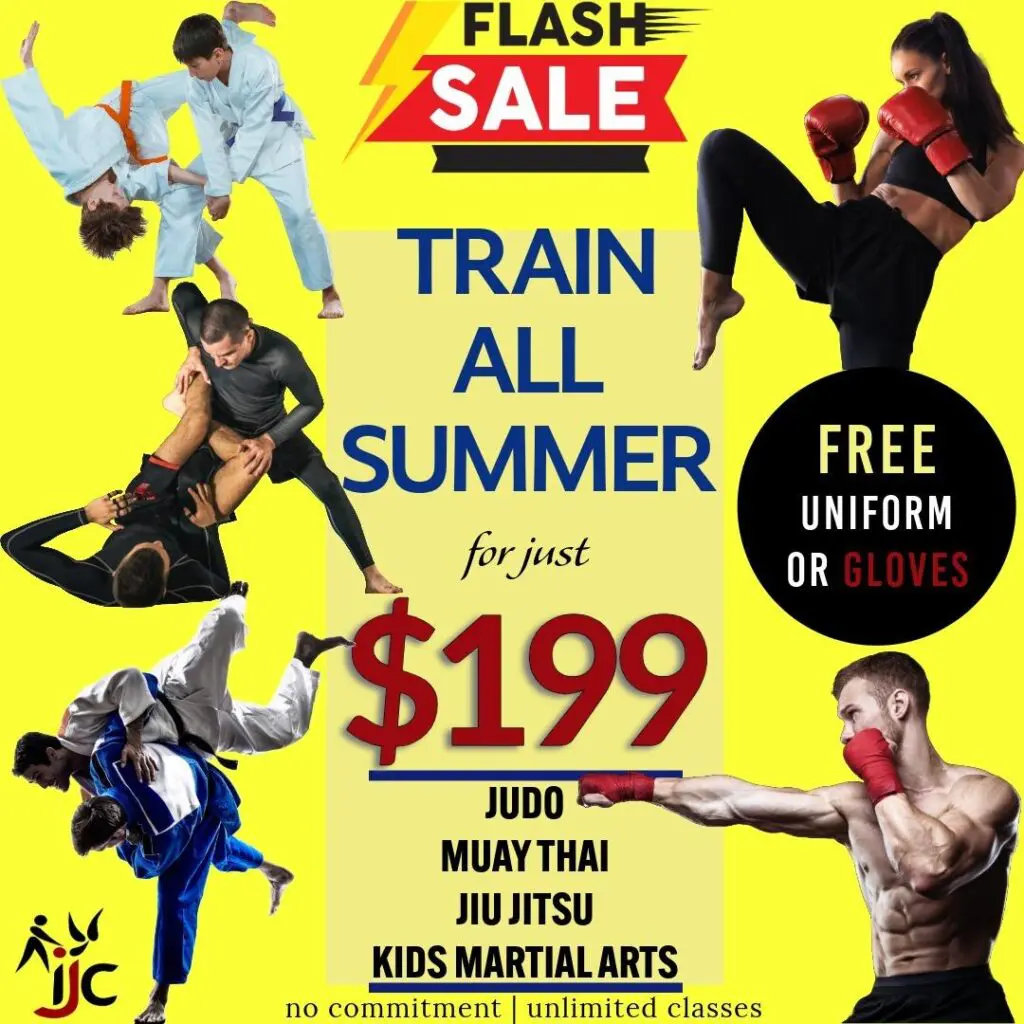 MARTIAL ARTS FLASH SALE